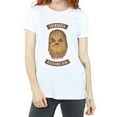 thumbnail image 3 of Star Wars The Rise Of Skywalker Womens Chewbacca Hero Cotton T-Shirt, 3 of 4