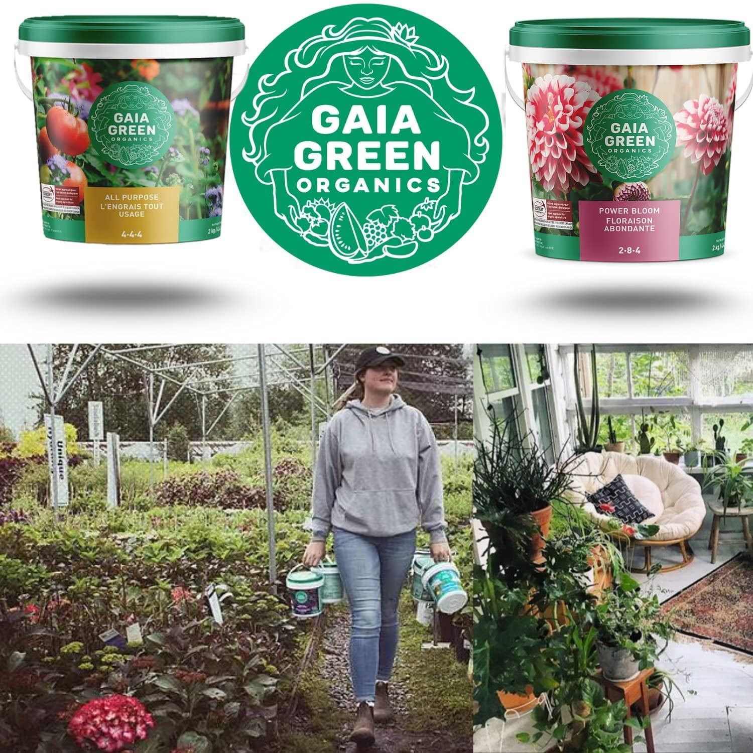 Gaia Green All Purpose & Power Bloom 2KG (5280 Garden Supply)