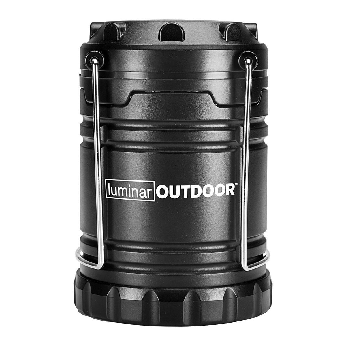 Luminar Work Compact Pop Up Lantern : 250 Lumen : Includes 3 AA Batteries, Adult Unisex, Size: About 5 Inches Tall, Black
