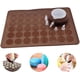 thumbnail image 1 of Estera para hornear macarrones Estera para hornear de silicona marrón 48 agujeros Estera de silicona para macarrones Molde de silicona Molde con revestimiento antiadherente Macarons con bolígrafo, 1 of 8
