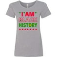 thumbnail image 3 of Inktastic I Am Black History Women's T-Shirt, 3 of 5