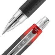 uniball Jetstream RT Retractable Ballpoint Pens, Medium Point (1.0mm), Red Ink, 12 Count