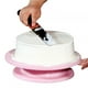 thumbnail image 5 of Base giratoria para exhibición de pasteles, ideal para decorar tartas y hornear., 5 of 13