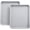 Silver-11*9*1 inch, variant on Toaster Oven Pans Set of 2, 11-Inch Nonstick Small Baking Sheets and Trays, Thick Durable Cookie Baking Pans, Easy Clean, Dishwasher Safe, Pink
