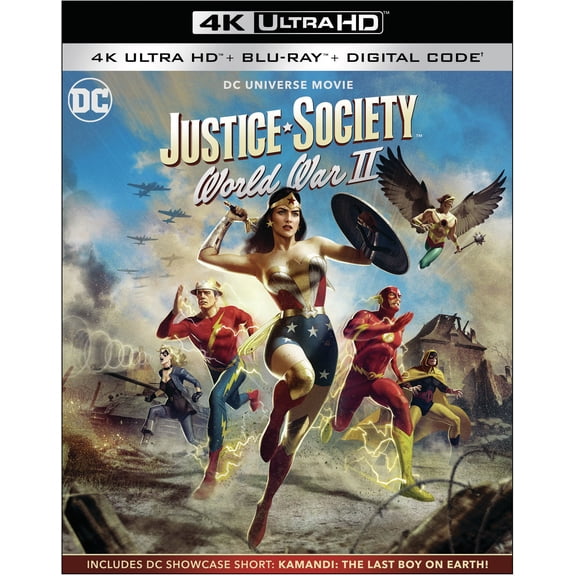 Justice Society: World War II (4K Ultra HD   Blu-ray) [UHD]