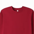 thumbnail image 4 of HCNTES Long Sleeve Girls Shirts Girls Size 18/20 Clothes Girls Long Sleeve Shirts Soft Cotton Long-Sleeve T-Shirts Basic Tees for Teen Girls Youth(Brick Red,11-12 Years), 4 of 5