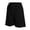 Black, variant on AJGRHE Men's Gym Pants Mesh Shorts with Two Pockets for Casual Basketball Fitness Hop Athletic Training XXL