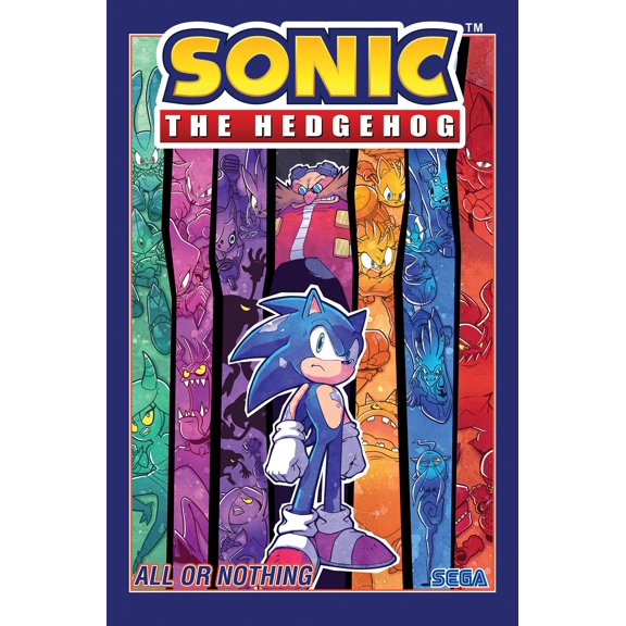 Pre-Owned Sonic The Hedgehog, Volume 7: All or Nothing Paperback - GOOD