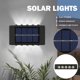 thumbnail image 1 of 2 uds lámpara de pared de jardín decoración 8LED/10LED lámpara de pared de patio para porche Patio Patio Likrtyny Para estrenar, 1 of 3