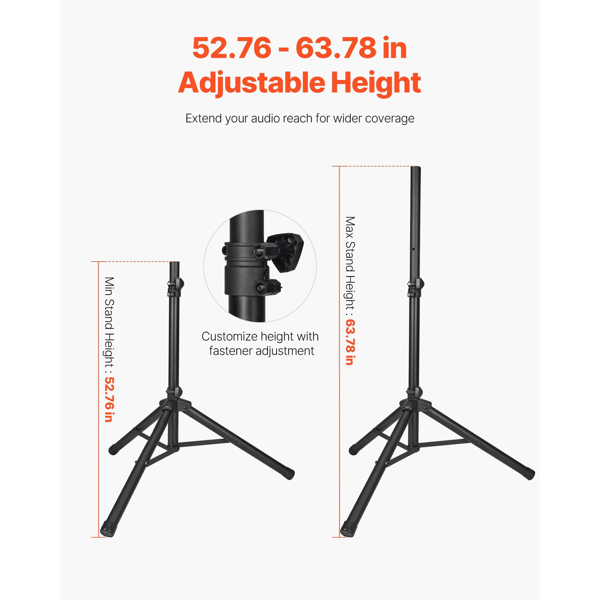 Professional PA System, 800W Powered, Sound System Set with 6 Channel Mixer, Dual Speakers, Wireless Bluetooth, Microphone, Compact Stands, USB SD XLR Inputs, Remote Control, for DJs Events