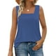 thumbnail image 2 of Camisetas de talla grande,Blusa estampada de manga 3/4 para mujer, jersey de poliéster, camisa informal de cuello redondo para uso diario, sopatenor, 2 of 8