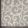 thumbnail image 2 of Nourison Grafix Botanical Grey Area Rug, 2 of 10