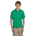 thumbnail image 1 of Gildan, The Youth 6 oz., 50/50 Jersey Polo - KELLY GREEN - L, 1 of 2