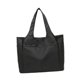 thumbnail image 3 of Bolsa para mujeres para mujeres con cremallera Tote TOTE Mango de bolso de bolso de bolso de bolso de gimnasia Bolso de viaje para Summer Dance Sport Negro, 3 of 10