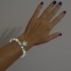 thumbnail image 2 of Pulsera de Cuentas Turquesas, Estilo Yoga Ajustable, Diseño de Luminoso Colgante, Regal Personalización para Mujer, Aniversario o Cumpleaños, Cuentas 8 Mm, 18 G de Peso., 2 of 4