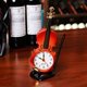 thumbnail image 5 of Reloj despertador con forma de violín, silencioso portátil creativo, reloj silencioso Simple, instrumento musical creativo, decoración de escritorio (rojo) BRILLAR Rojo Verde, 5 of 5