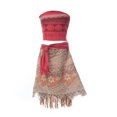 thumbnail image 3 of Moana-vestido de princesa Vaiana para niñas, disfraz de fiesta de cumpleaños con Collar, conjuntos de pollitos de cerdo para mascotas, 3 of 5