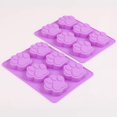 thumbnail image 2 of Cozihom Moldes de silicona para patas de perro cachorro, grado alimenticio, para chocolate, caramelo, pudín, gelatina, golosinas para perros. 4 piezas, 2 of 5