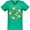 Kelly Green, variant on Inktastic Mardi Gras Beads and Fleur De Lis Women's V-Neck T-Shirt