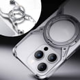 thumbnail image 4 of UOYOTT Shockproof Magnetic Phone Case with Aluminum Alloy Frame and Hollow Rimless α νπ V4N3, 4 of 8