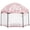 Blush Pink, variant on Dream On Me Onyx Baby Play Yard Set with Canopy, Black