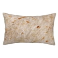 thumbnail image 1 of Fotbe Tortilla Funda de Almohada Decorativa Estilo Occidental, Lujo en Algodón, Fundas para Almohadas King, Cojín Estampado para Decoración del Hogar-20"x30", 1 of 6