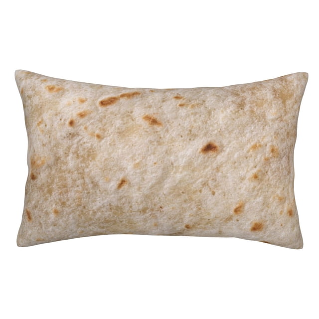 Fotbe Tortilla Funda de Almohada Decorativa Estilo Occidental, Lujo en Algodón, Fundas para Almohadas King, Cojín Estampado para Decoración del Hogar-20"x30"