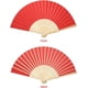 thumbnail image 4 of 1 ventilador de papel rojo de una sola cara, ventilador de papel DIY, ventilador de papel plegable Sailing Electrónica, 4 of 5