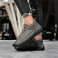 thumbnail image 6 of Domuza Orthopedic Dress Shoes for Women Arch Support Slip on Non Slip Running Shoes Lightweight Mesh Stretch House Shoes Comfortable 2026 Foam Shoes Army Green 9（EU-42）, 6 of 7