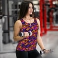 thumbnail image 6 of Bixox Women's Skull Printed Sleeveless Fitness Workout Running Quick-Dry Tank Top, 6 of 7