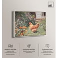 thumbnail image 2 of Farmhouse Hen II Canvas Print Farmhouse Art by Art Remedy, Silver Frame, 24 x 20, 2 of 6
