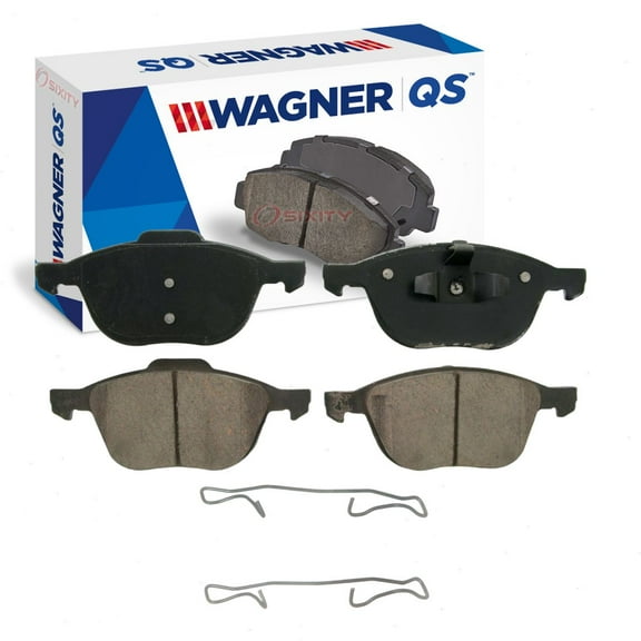 Wagner Front QS Disc Brake Pad Set compatible with Mazda 3 2.0L 2.3L 2.5L L4 2004-2013