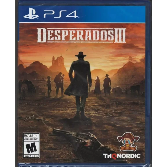 Desperados 3 PS4 (Brand New Factory Sealed PlayStation 4,PlayStation