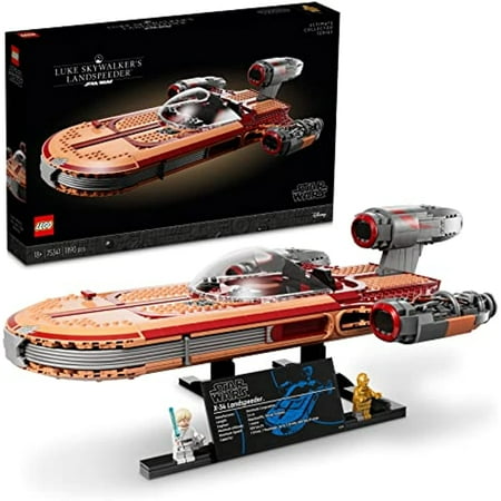 LEGO Luke Skywalker's Landspeeder 75341, Ultimate Collector Series Star Wars Building Kit for Adults