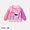 Pink, variant on Peppa Pig Girls Sweatshirt Pink Christmas Graphic Crewneck Long Sleeve Pullover Top Toddler Kids 4-5T