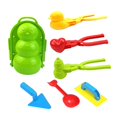 thumbnail image 1 of Clip Creative Cartoon Shape 3D Penguin Snowman para juegos de niños verde y Zulema Clip para hacer bolas de nieve, 1 of 8