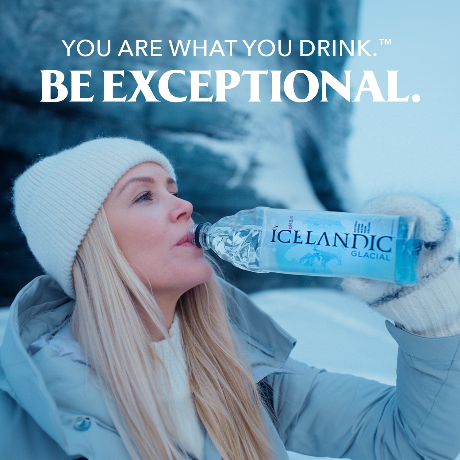 Icelandic Glacial, Natural Alkaline Spring Water, 500 mL, 24 pack