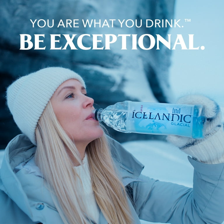 Icelandic Glacial, Natural Alkaline Spring Water, 500 mL, 24 pack