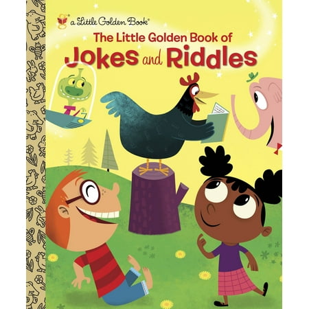 The Little Golden Book of Jokes and Riddles (Hardcover)
