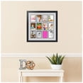 thumbnail image 2 of ArtToFrames Collage Photo Picture Frame with 12 - 3.25x4.75 Openings, Framed in Black with Candlewick and Black Mats (CDM-3926-234), 2 of 8