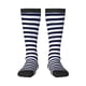 thumbnail image 1 of Balery Navy Blue And White Stripes Calcetines novedosos Calcetines deportivos Calcetines hasta la rodilla Calcetines de algodón Calcetines originales y geniales, 1 of 6