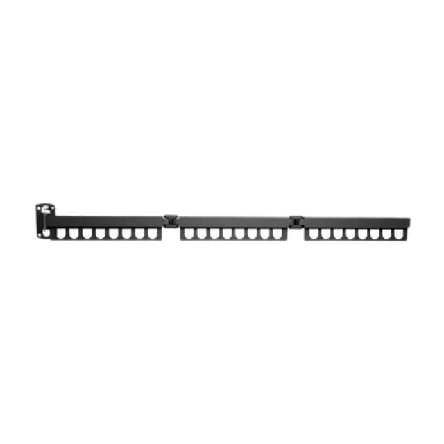 Tendedero de pared plegable retráctil para ropa estilo C