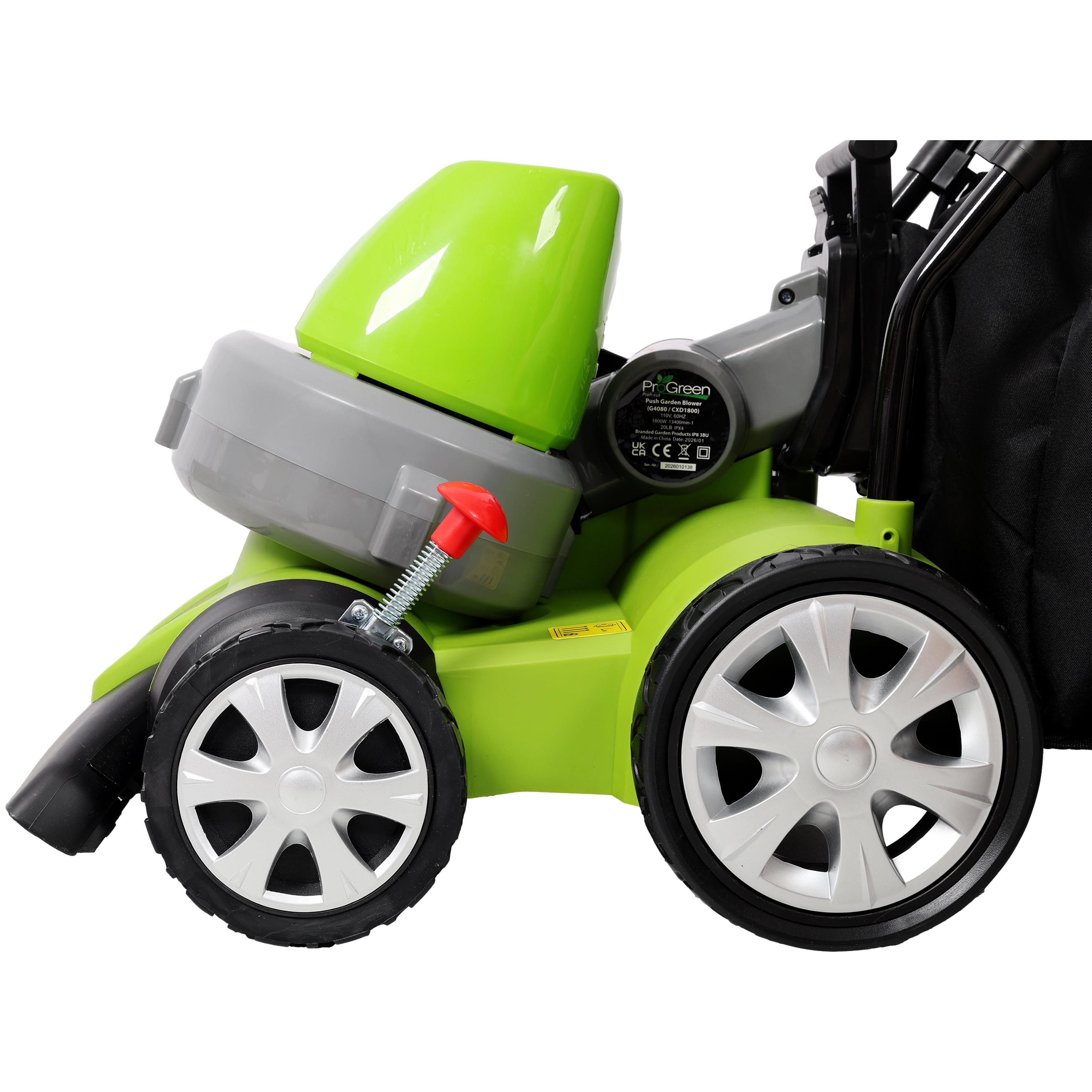 1600W Leaf Vacuum Cleaner 3 In 1 Function Vacuum, Blower & Mulcher Excellent For Working In The Garden, On Lawns Or Walkways