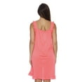 thumbnail image 3 of Dreamcrest Nightgown / Women Sleepwear / Womans Pajamas (Bright Coral, Large), 3 of 3