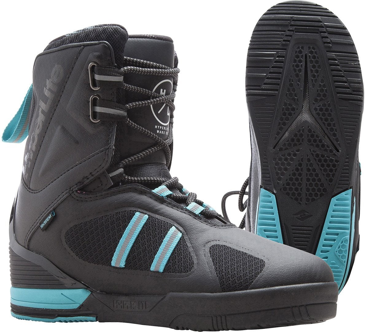 Hyperlite Murray Wakeboard Boot Blk-Blue Size 11 Hyperlite Murray Wakeboard Boot Blk-Blue Size 11