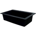 thumbnail image 2 of Transolid 33" x 22" Top Mount Radius Granite Kitchen Sink, Available in Various Colors, 2 of 4