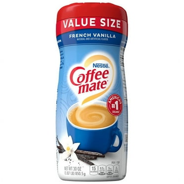 ( 2 Pack ) Coffee mate Value Size French Vanilla Powder Creamer 30 Oz. Canister