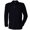 Navy, variant on Henbury Mens Classic Plain Long Sleeve Cotton Polo Shirt