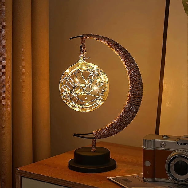 Enchanted Lunar Lamp,led Lantern Moonlight Room Decoration,hanging Moon Lamp Magic Moon Night Light