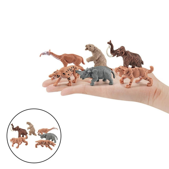 Modelo de Juguete CUTICAT Animal prehistórico Figuras de animales de granja